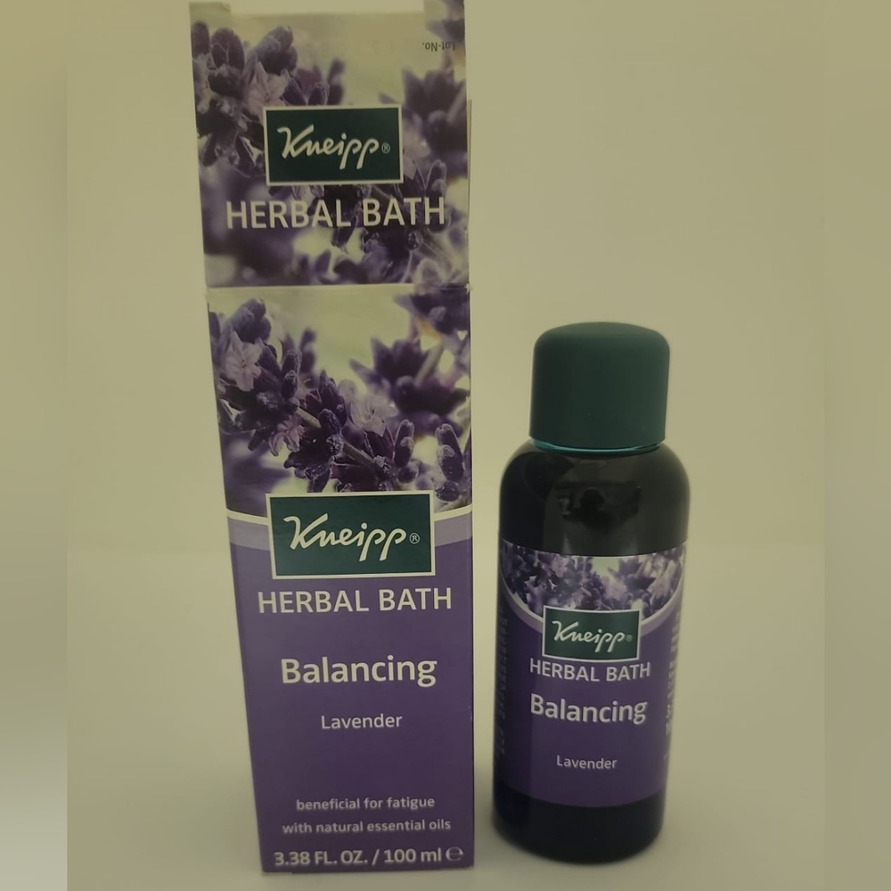 Kneipp Bath Oil Relaxing Lavender/3.38fl0z/100ml/NWB